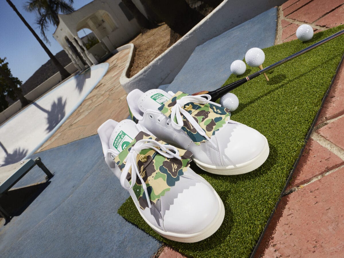 ストリートのメッカ・原宿のストリートではもちろんのこと、ゴルフ場でも活躍するBAPE® Stan Smith Golfがリリース。