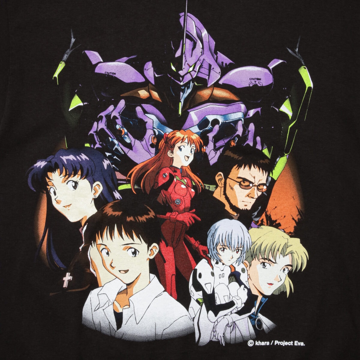 NEON GENESIS EVANGELION × GEEKS RULE「15 SILKSCREEN PRINTING T SHIRT VOL.02」¥12,100