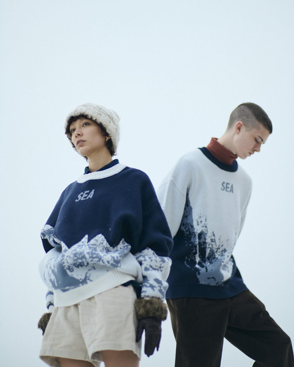 WIND AND SEAの冬気分を盛り上げるHOLIDAY KNIT COLLECTION | smart 