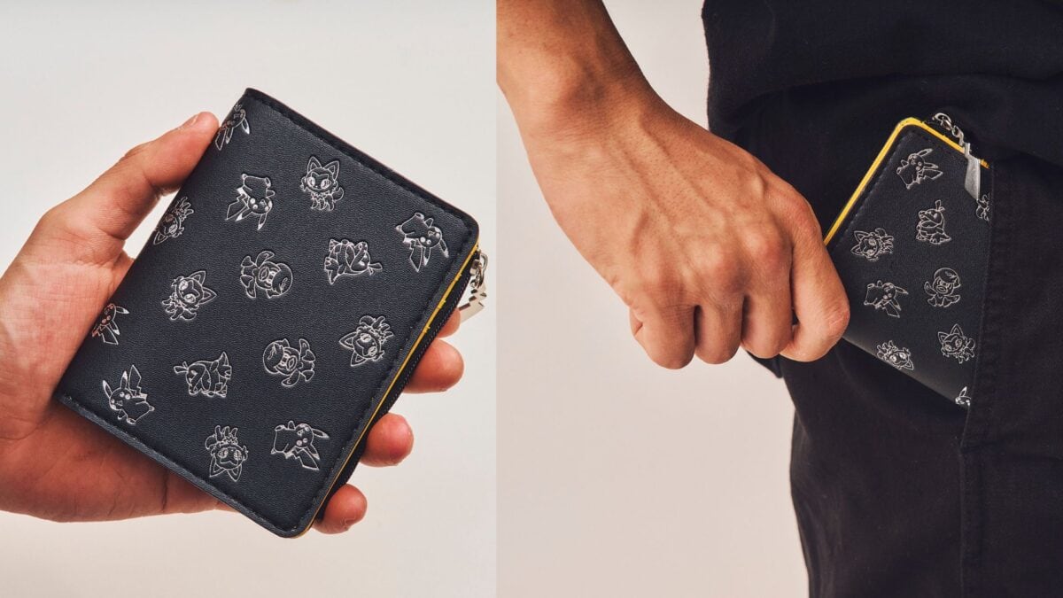 【ポケモン】便利でかわいい二つ折り財布を使ってみた！ポケモンたちがキラリと輝く総柄風デザインがたまらん……
