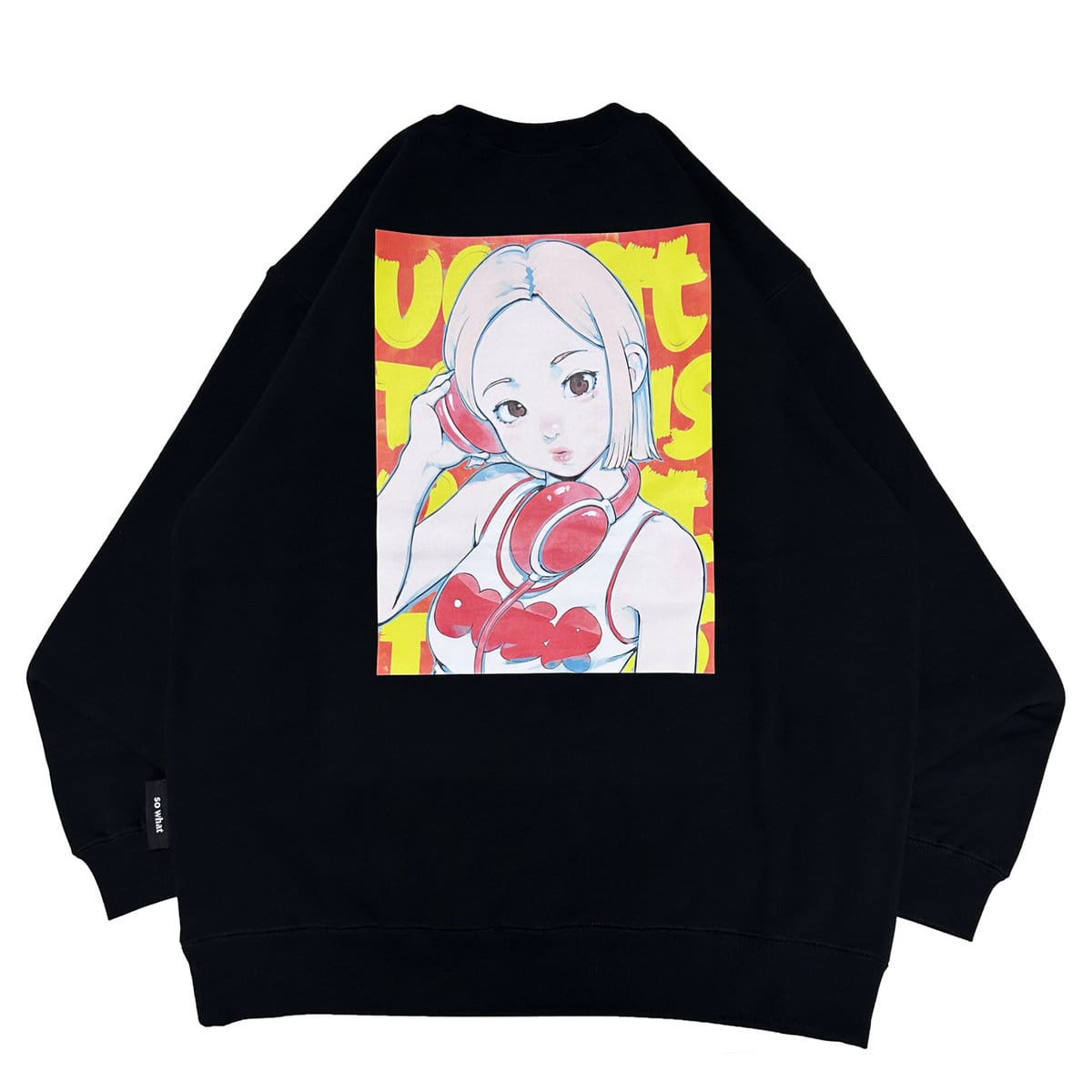 MFC STORE × over print × DJ SODA Ver. COTOH CREWNECK ¥12,100（1月6日[土]19:00：MFC STORE Official Online Storeにて発売）