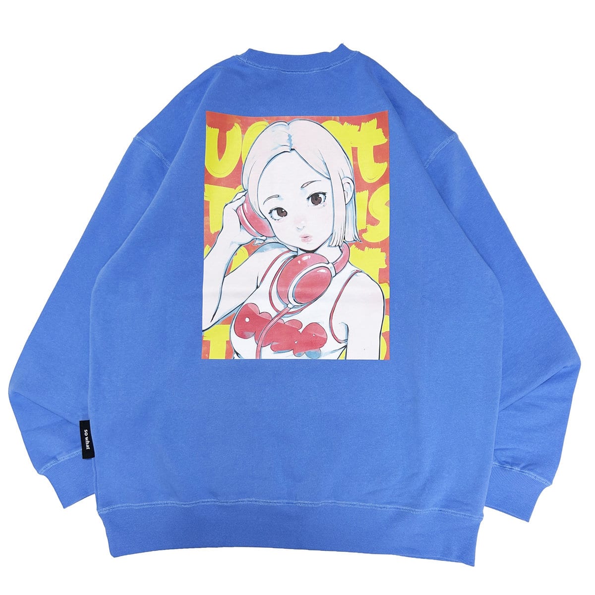 MFC STORE × over print × DJ SODA Ver. COTOH CREWNECK ¥12,100（1月6日[土]19:00：MFC STORE Official Online Storeにて発売）