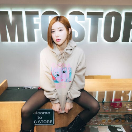 MFC STORE × over print × DJ SODA Ver. COTOH HOODIE ¥13,200（1月2日[火]22:00：MSF STORE全店舗にて発売、1月5日[金]19:00：MFC STORE Official Online Storeにて発売）