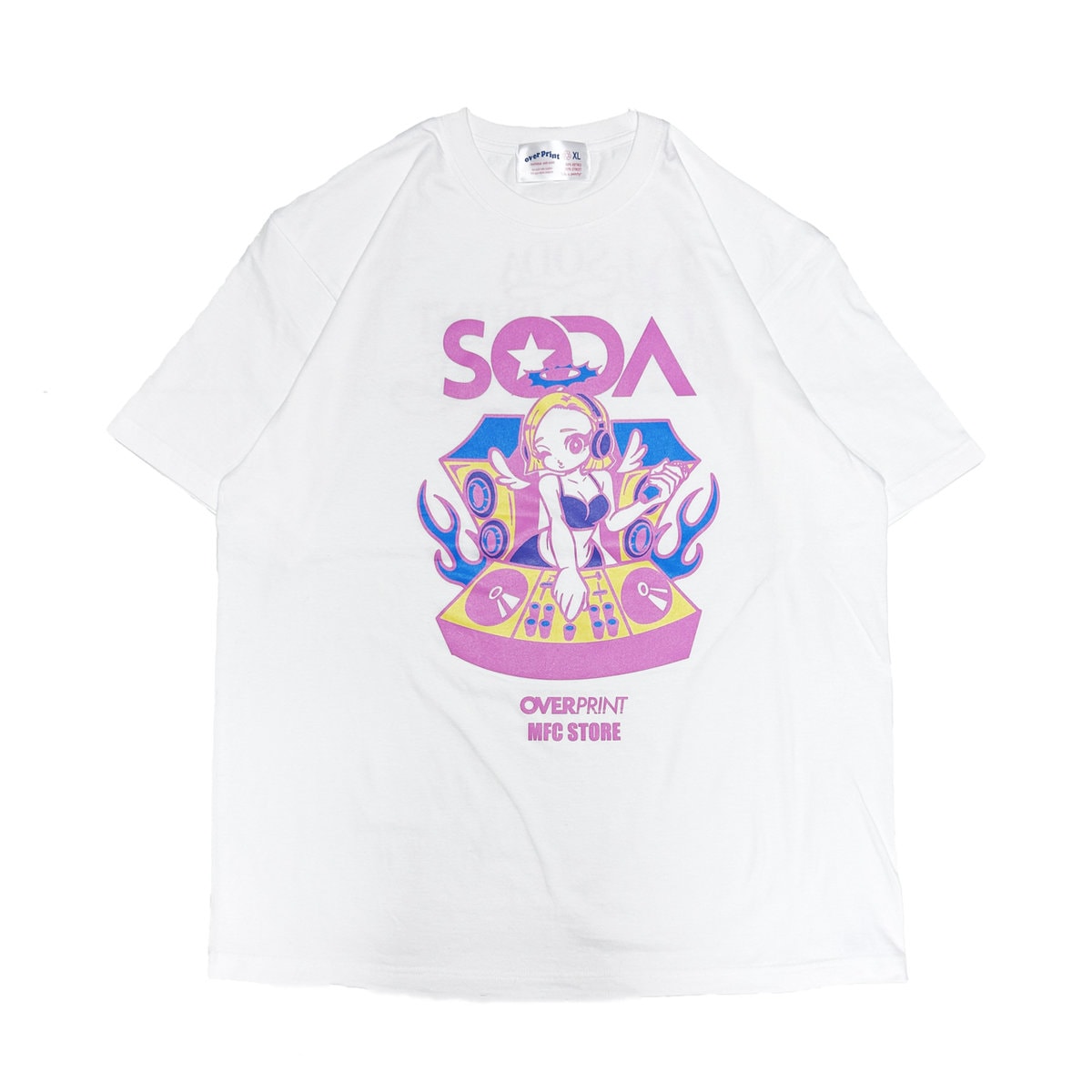 画像一覧）DJ SODAが洋服になった！イラストが載ったパーカ