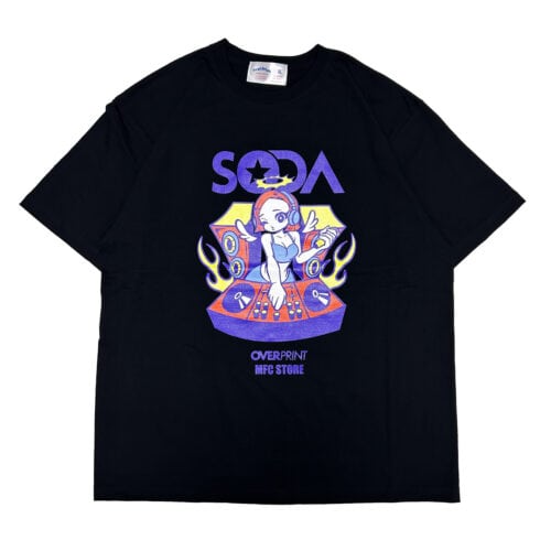 MFC STORE × over print × DJ SODA Ver. 3saki S/S TEE ¥6,600（1月7日[日]22:00：over print Official Online Storeにて発売）