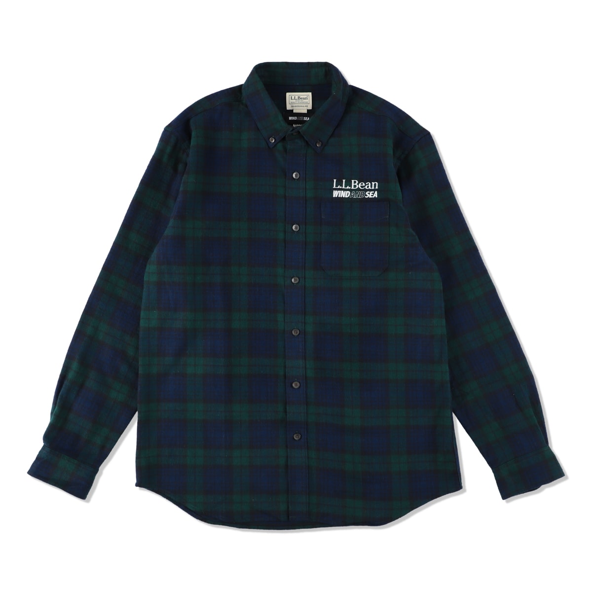Men‘s Scotch Plaid Flannel Shirt, Tradi5onal Fit（Black Watch） ¥19,800