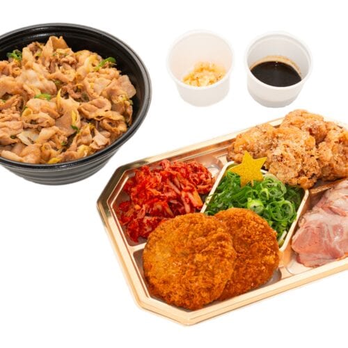 すた丼　ニン肉リスマス　オールスターツリーすた丼