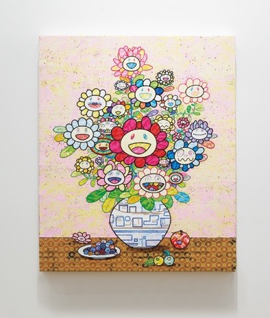 上海のペロタンギャラリーで開催された村上隆個展『Still Lifes with Flowers』