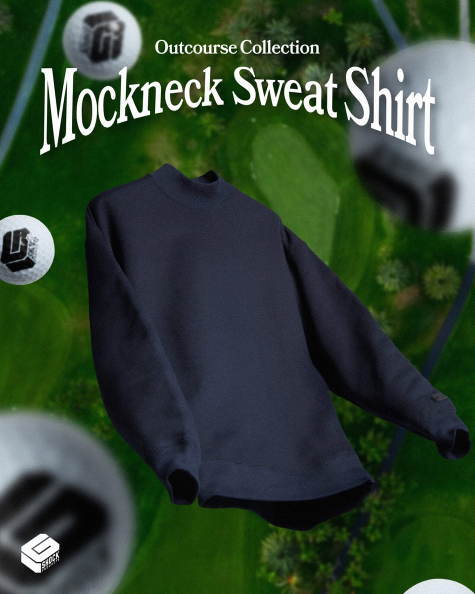 MOCKNECK SWEAT SHIRT（1st Delivery） ¥13,200