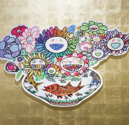 上海のペロタンギャラリーで開催された村上隆個展『Still Lifes with Flowers』