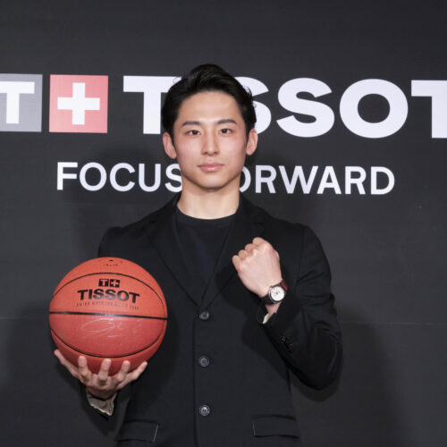 【バスケ】河村勇輝がスイスの人気時計ブランド「TISSOT」のジャパンアンバサダーに就任！