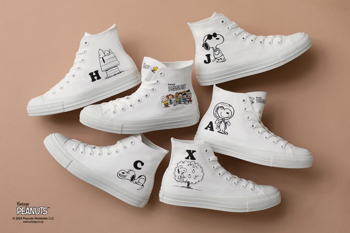 White atelier BY CONVERSE カスタマイズデザイン ¥12,650