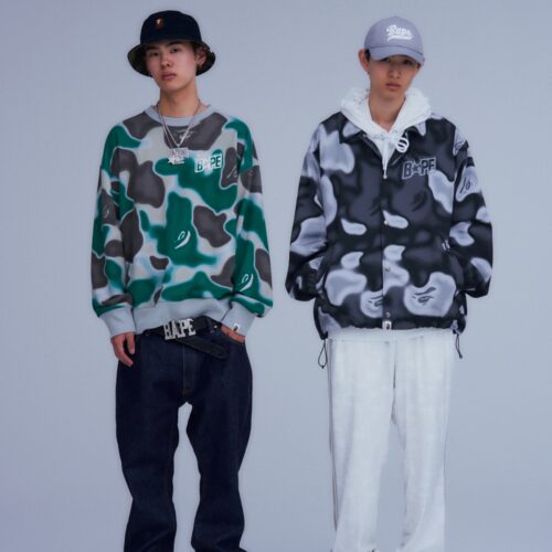 A BATHING APE®の新柄 “LIQUID CAMO