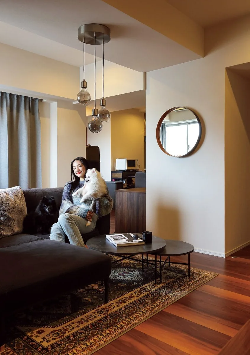 第5位　人気マルチインフルエンサー須田アンナの自宅スナップ！変わった間取りに一目ぼれ♡「シックな色み」で統一した空間作り