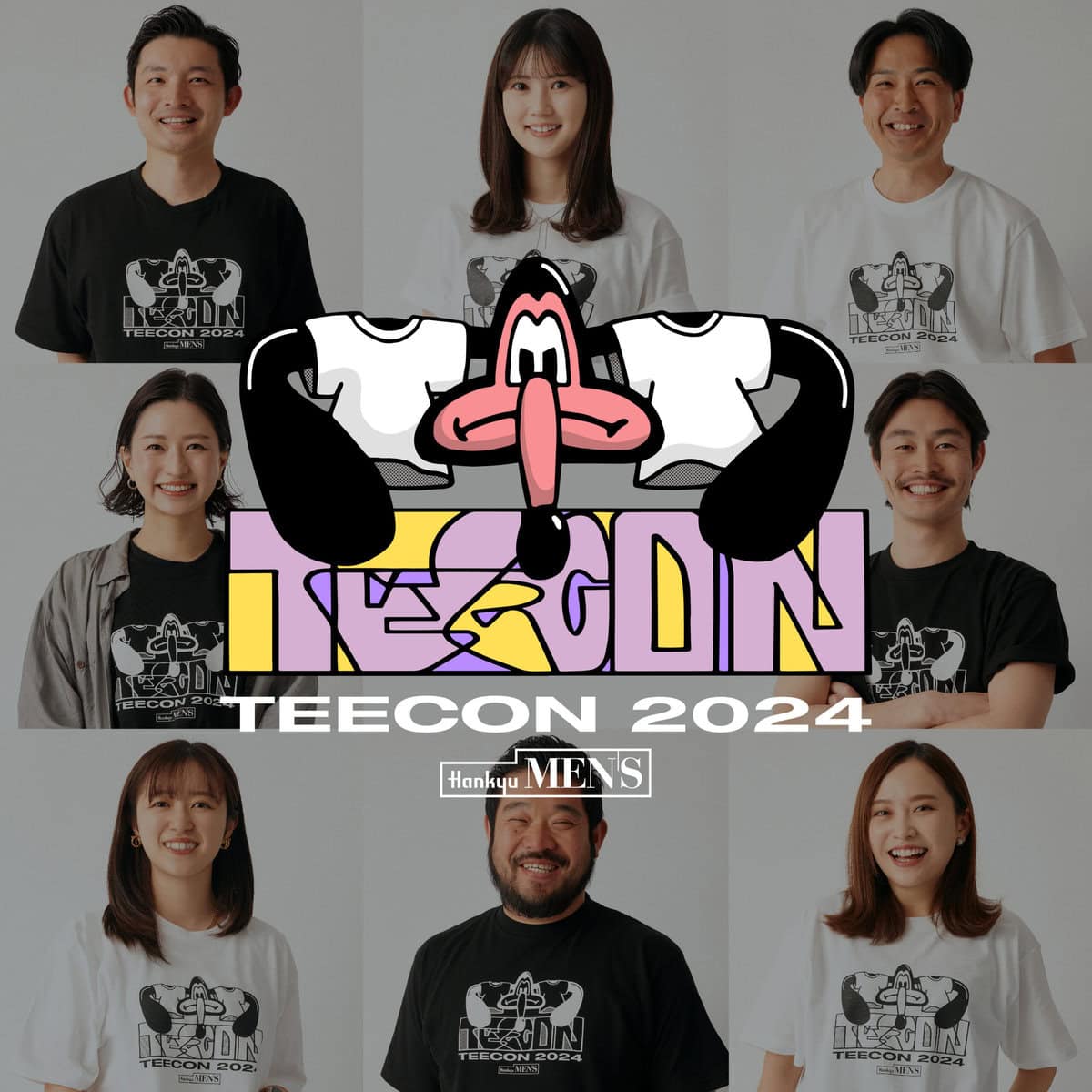 阪急メンズ東京　ゴールデンウィーク　Tシャツ　TEECON 2024