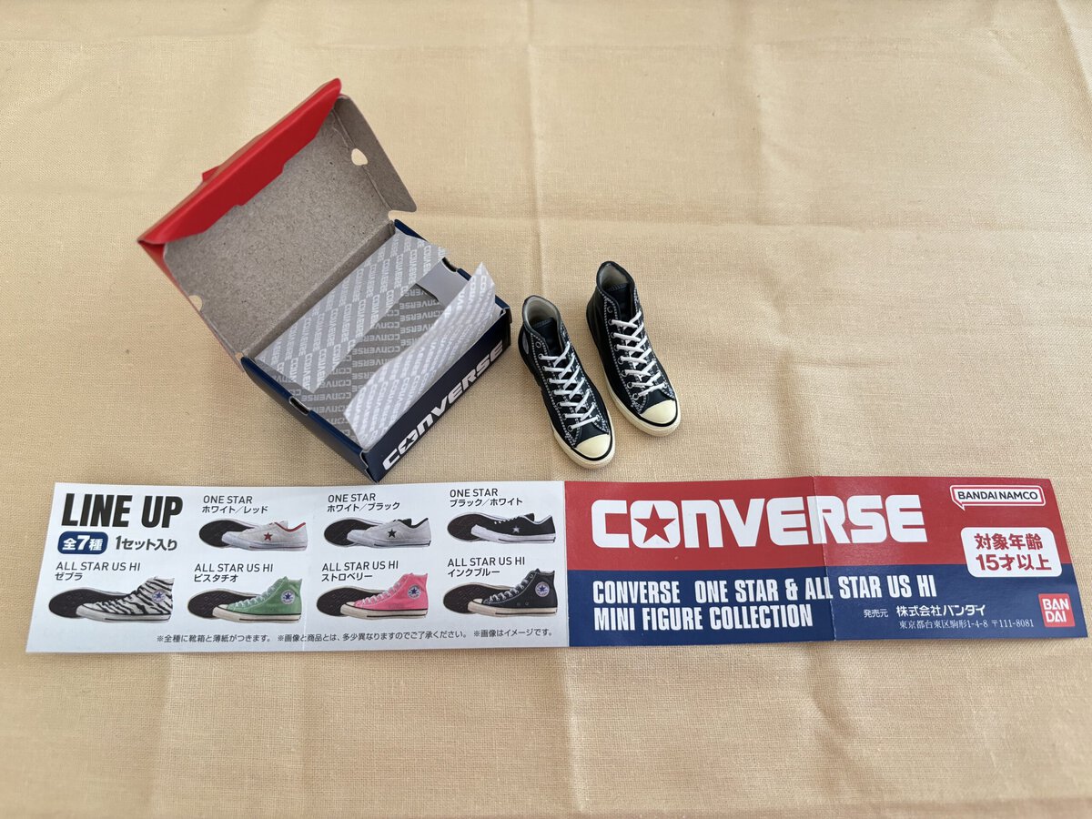 CONVERSE ONE STAR ＆ ALL STAR US HI MINI FIGURE COLLECTION