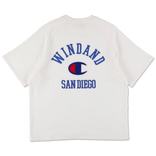 S/S PILE RAGLAN T-SHIRT ¥11,000