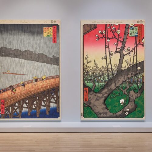 ニューヨークで開催中の〈Hiroshige’s 100 Famous Views of Edo（feat. Takashi Murakami）