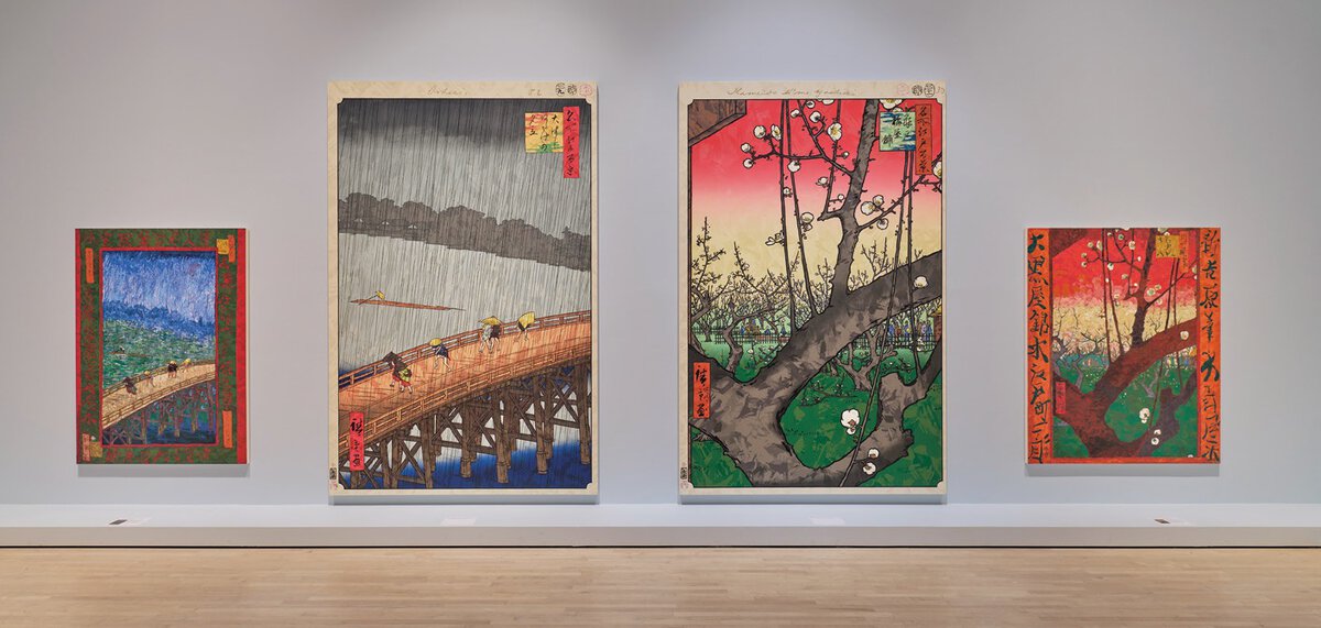 ニューヨークで開催中の〈Hiroshige’s 100 Famous Views of Edo（feat. Takashi Murakami）