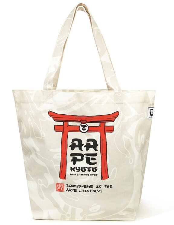 AAPE STORE KYOTOオープンを記念した限定トート