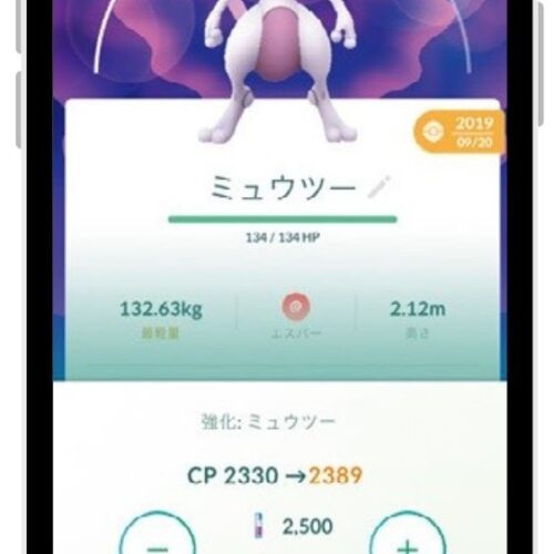 ポケモンを育てて 進化