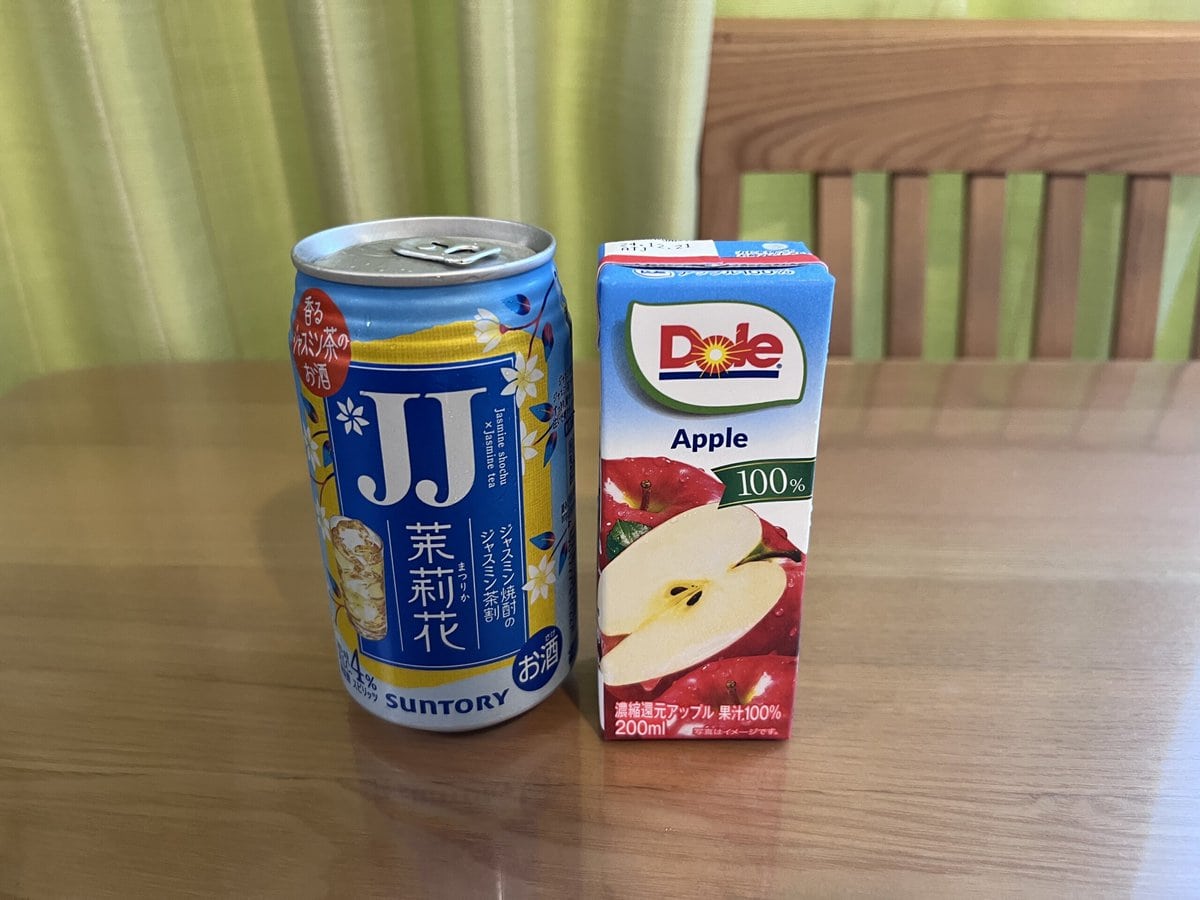 Dole® アップル 100%　茉莉花（まつりか）〈ジャスミン茶割・JJ〉缶