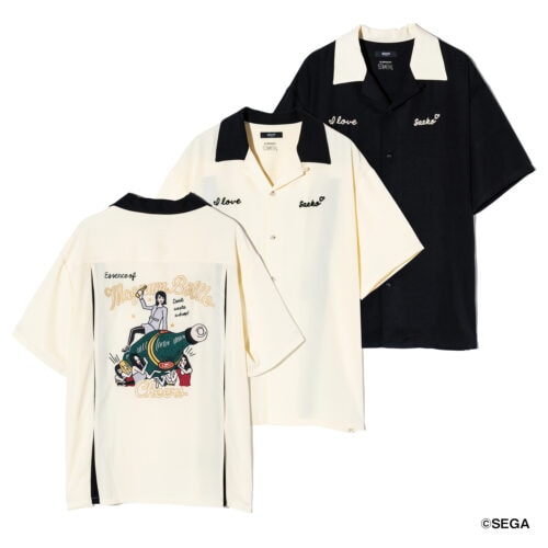 Saeko Mukoda Shirts 各¥22,000