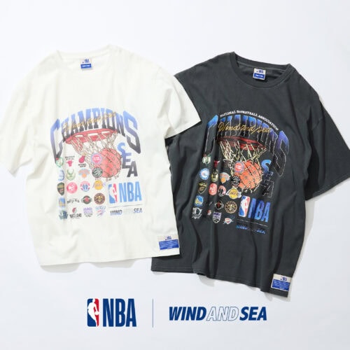 NBA CHAMPIONS×WDS VINTAGE TEE 各¥13,200