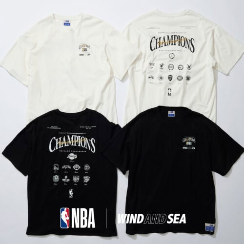 NBA CHAMPIONS×WDS CHAMPION TEE 各¥11,000