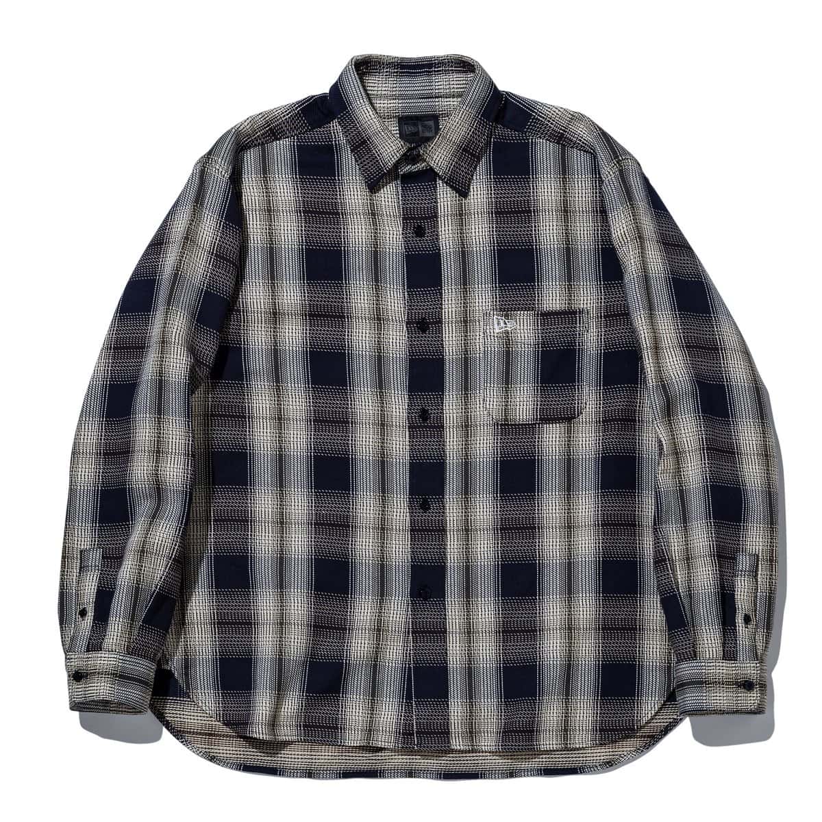 Ombre Check Flannel Shirt ¥12,100