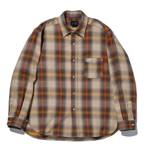 Ombre Check Flannel Shirt ¥12,100