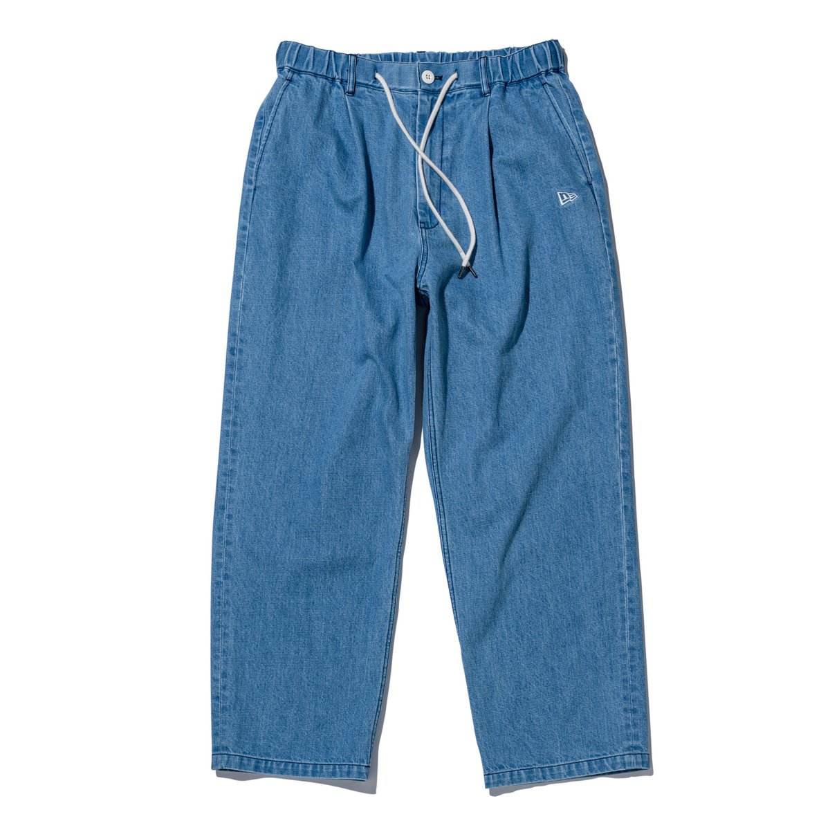 Washed Denim Easy Pants ¥13,200