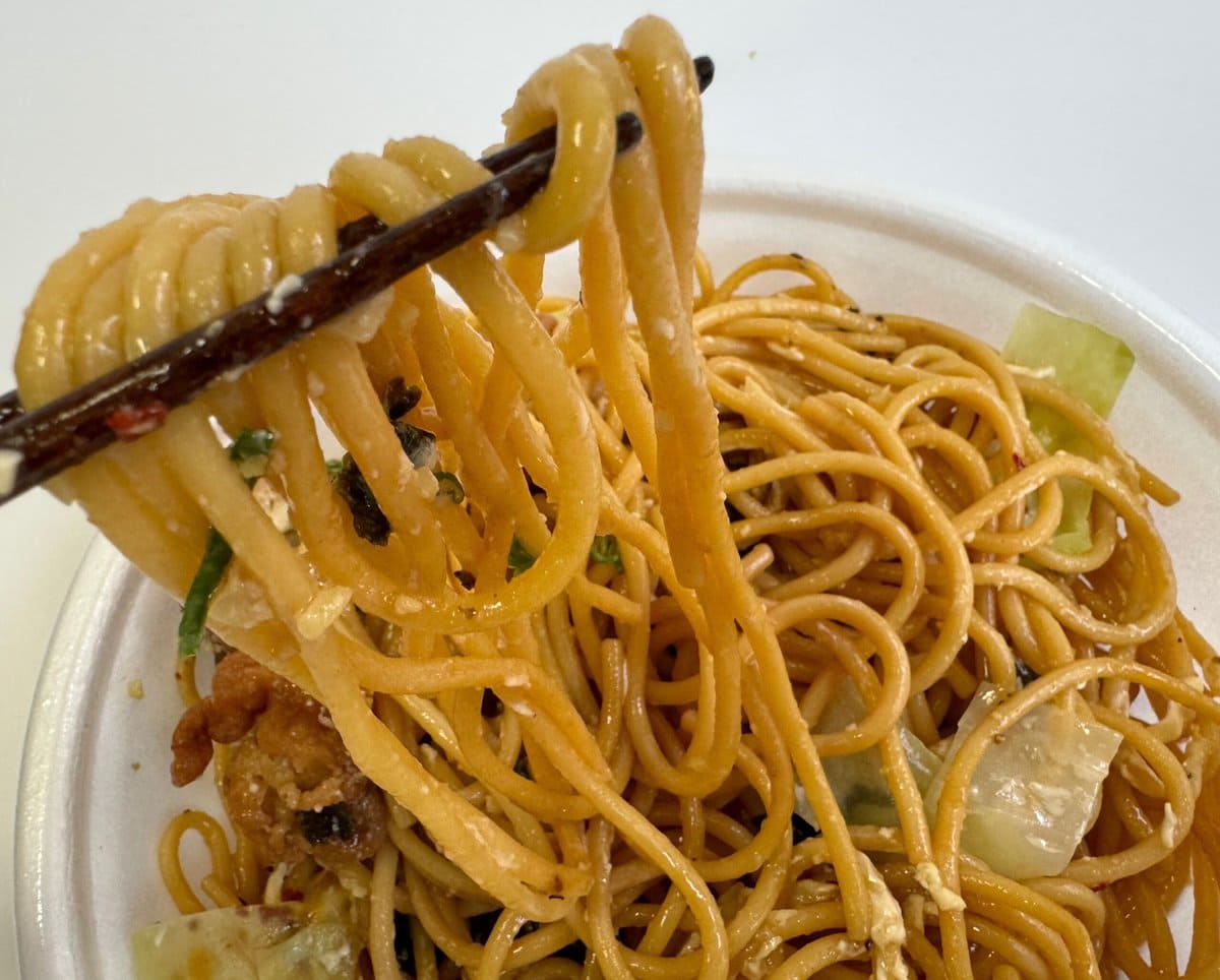 大盛　から揚げとにんにく背脂醤油マヨパスタ２