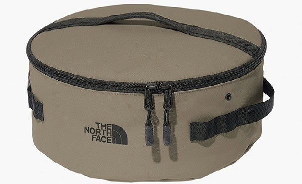 大型のお皿も収納できるドライケース内蔵のディッシュケース『THE NORTH FACE Fieludens dish case L』