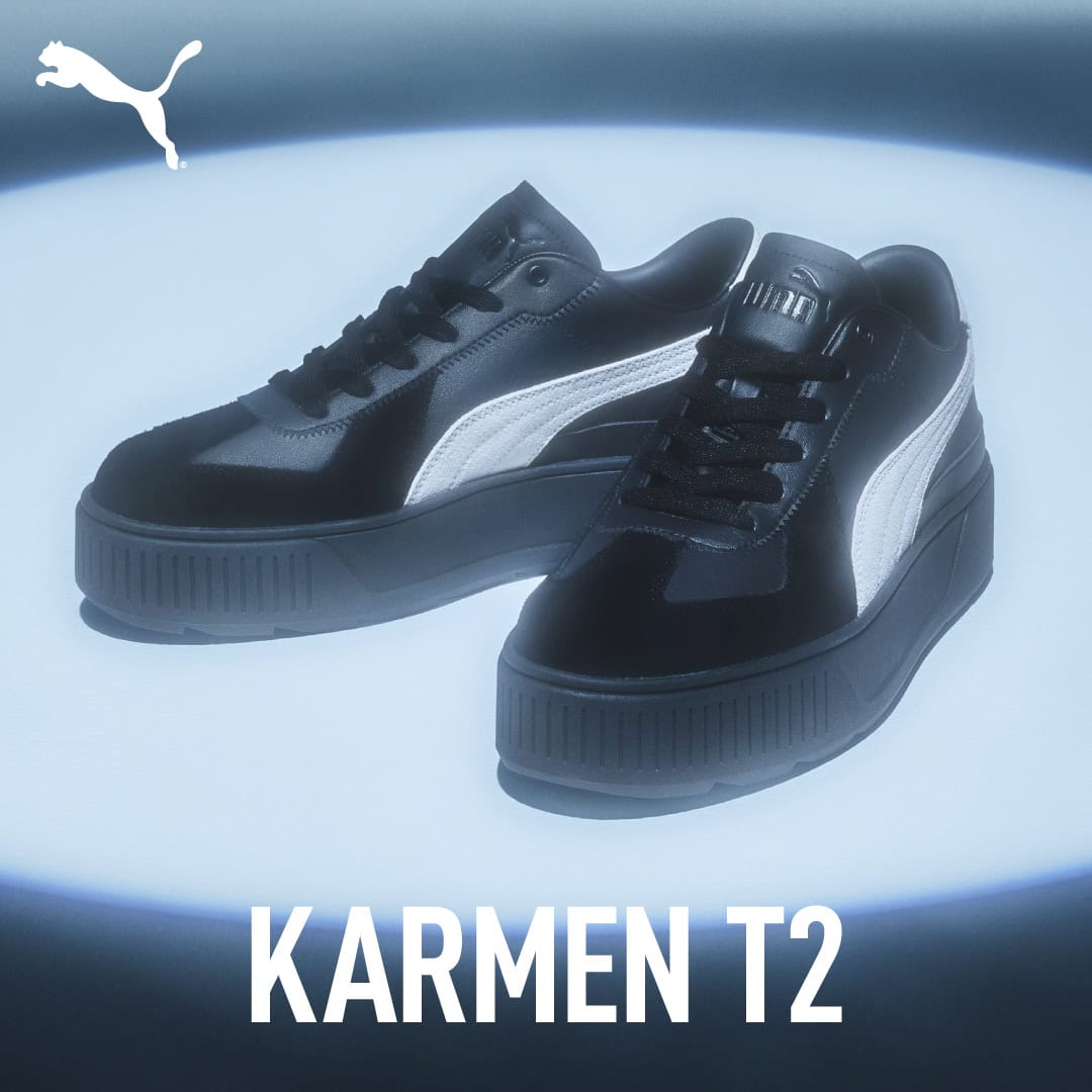 Snow Manが履くPUMA最新の厚底スニーカー「KARMEN T2」