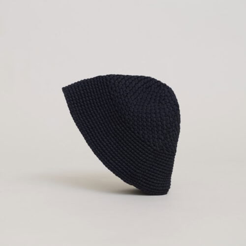 Fishnet Recycled Hand Knit Sailor Hat ¥27,500