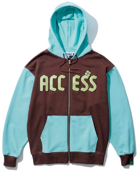 Paledusk Vo.のKaitoさんが最近買ってよかったモノ『Access Peace
CLOVER ZIP HOODIE』