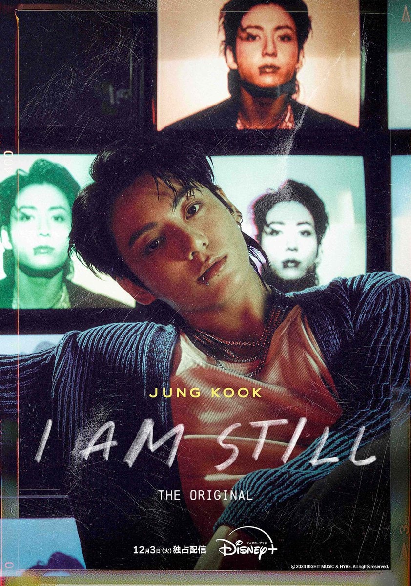 『<JUNG KOOK: I AM STILL> THE ORIGINAL』ポスター