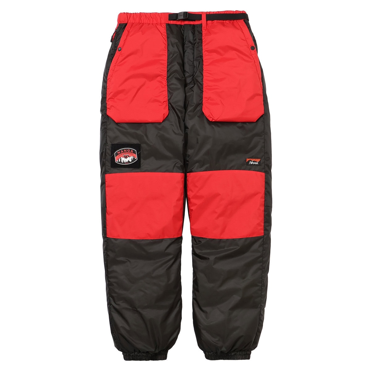 30TH ANNIVERSARY AURORA TEX COMBI DOWN PANTS ¥55,000