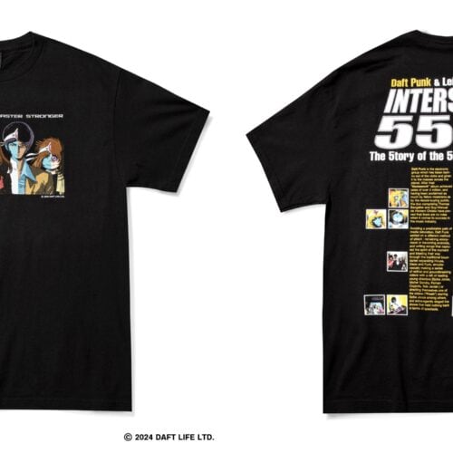 GEEKS RULE×DAFT PUNK×松本零士コラボ「DAFT PUNK and Leiji Matsumoto | GEEKS RULE 30 SILKSCREEN PRINTING T SHIRT 02」