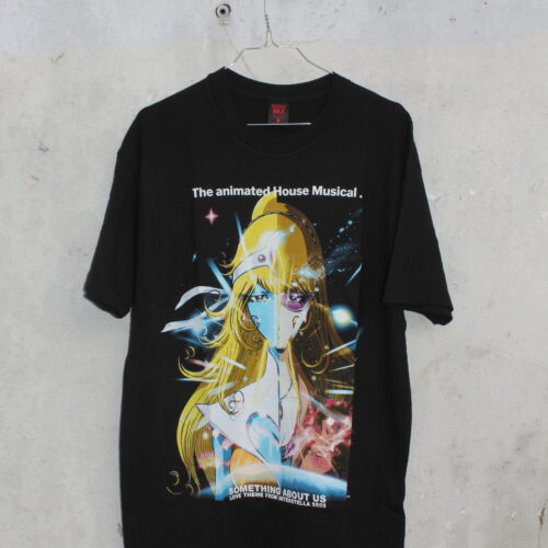 GEEKS RULE×DAFT PUNK×松本零士コラボ「DAFT PUNK and Leiji Matsumoto | GEEKS RULE 30 SILKSCREEN PRINTING T SHIRT 03」