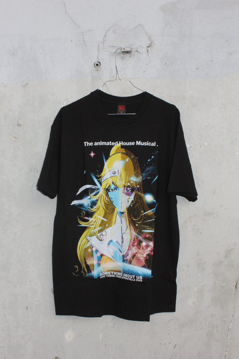 GEEKS RULE×DAFT PUNK×松本零士コラボ「DAFT PUNK and Leiji Matsumoto | GEEKS RULE
30 SILKSCREEN PRINTING T SHIRT 03」