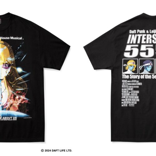 GEEKS RULE×DAFT PUNK×松本零士コラボ「DAFT PUNK and Leiji Matsumoto | GEEKS RULE 30 SILKSCREEN PRINTING T SHIRT 03」