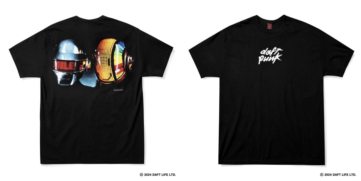 GEEKS RULE×DAFT PUNK「DAFT PUNK | GEEKS RULE SILKSCREEN PRINTING T SHIRT 01」