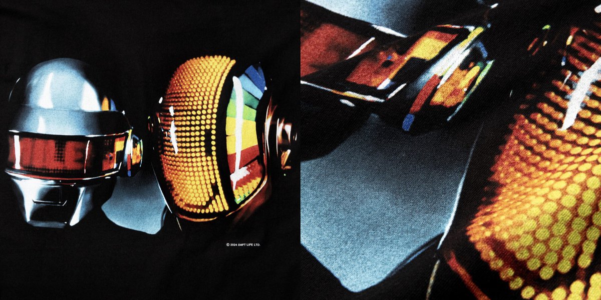 GEEKS RULE×DAFT PUNK「DAFT PUNK | GEEKS RULE SILKSCREEN PRINTING T SHIRT 01」