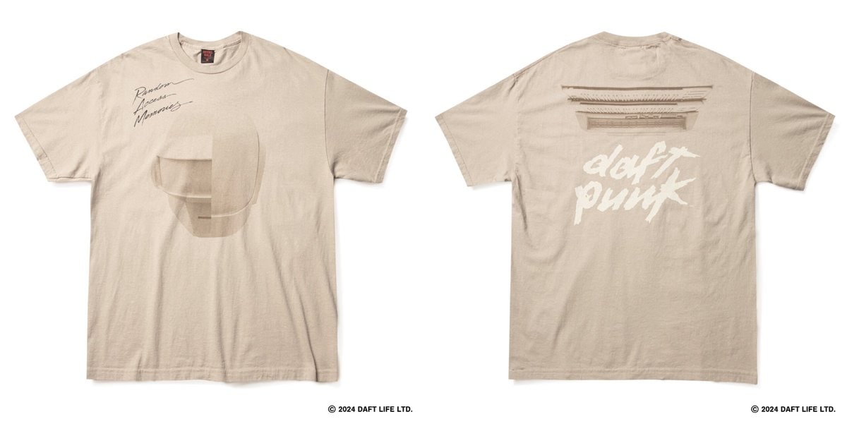 GEEKS RULE×DAFT PUNK「DAFT PUNK | GEEKS RULE
SILKSCREEN PRINTING T SHIRT 02」