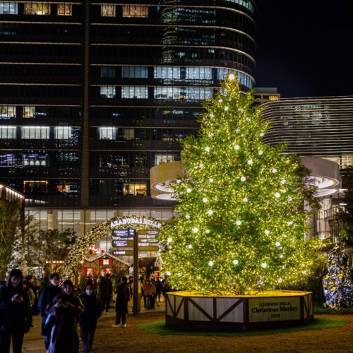 麻布台ヒルズ　クリスマスマーケット