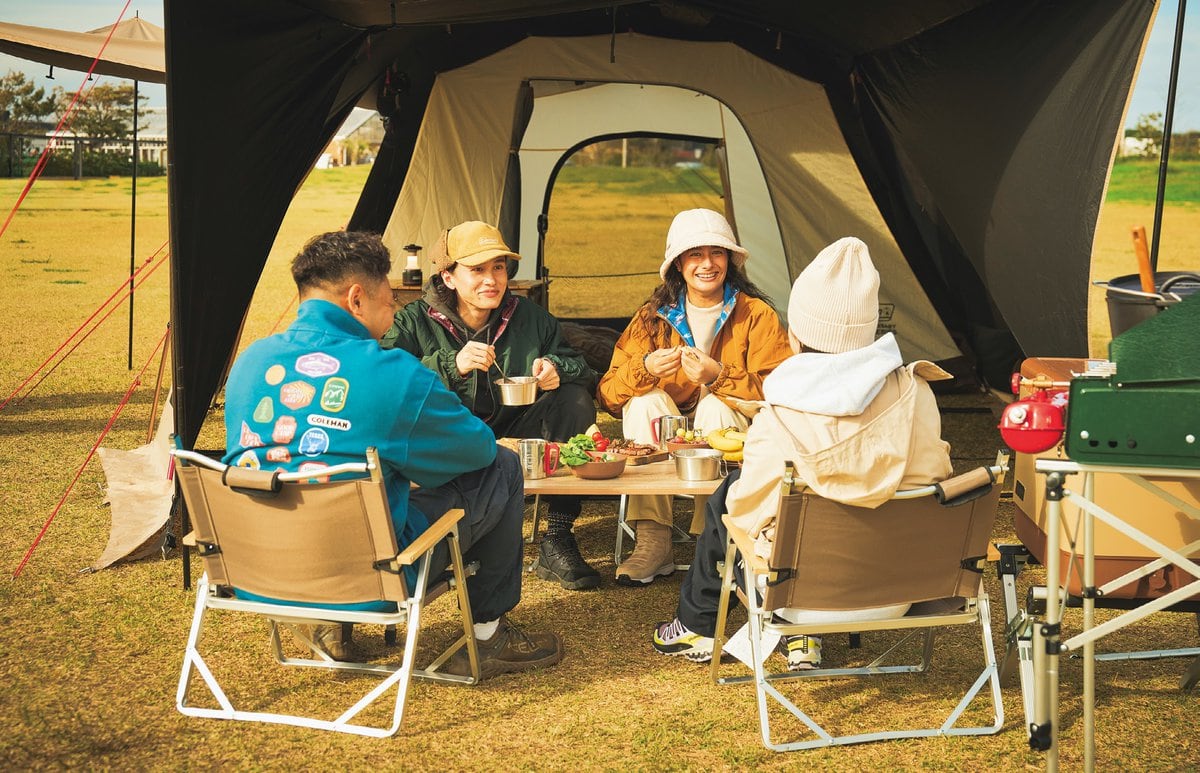 コールマンのキャンプギアを使ってキャンプ飯に挑戦！