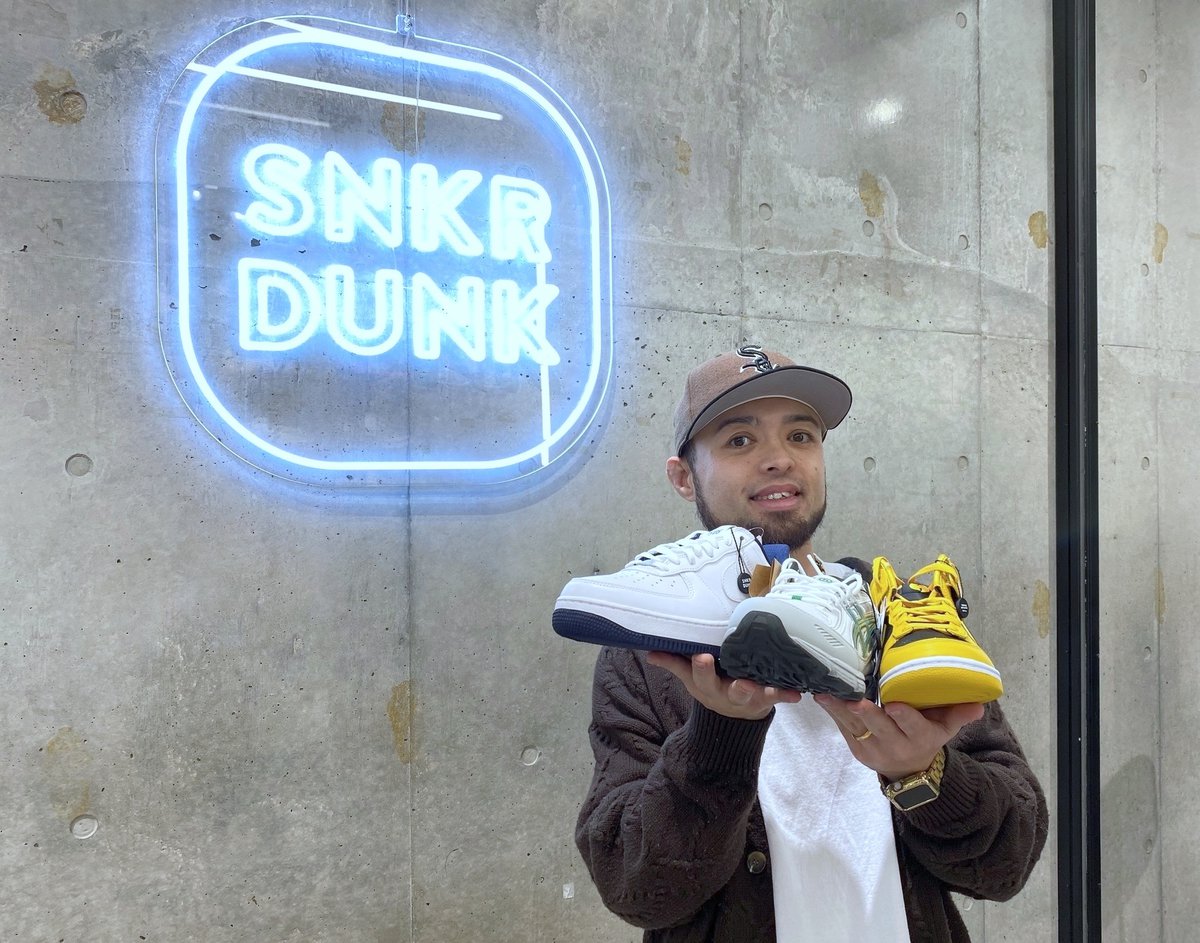 SNKRDUNK 原宿店 店長・タフケンさん