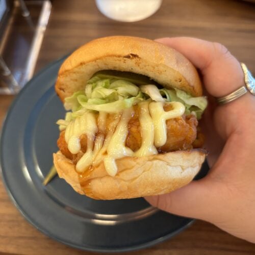 ハングリィテリヤキバーガーのミニサイズ